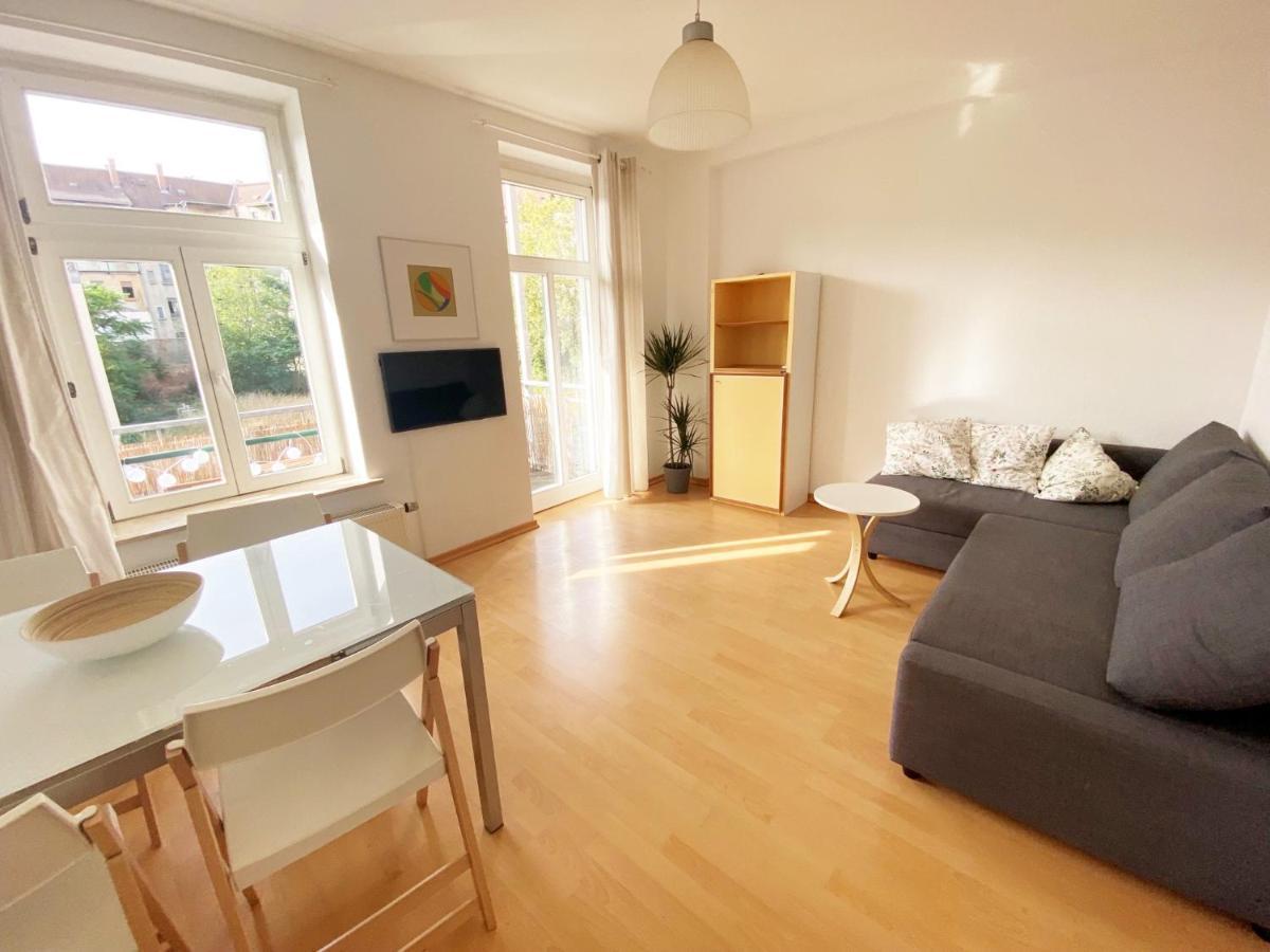 Schoene, Ruhige Zweiraumwohnung Im Angesagten Altlindenau Leipzig Buitenkant foto